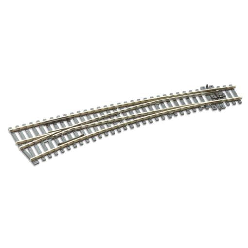 Aiguille enroulée à gauche électrofrog rayons 1524/762mm, éch. 00/H0 - code 100