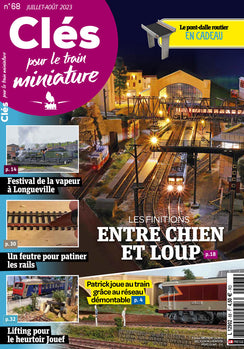Clés pour le train miniature n° 68