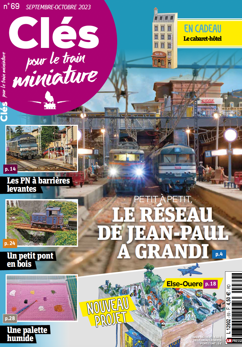 Clés pour le train miniature n° 69
