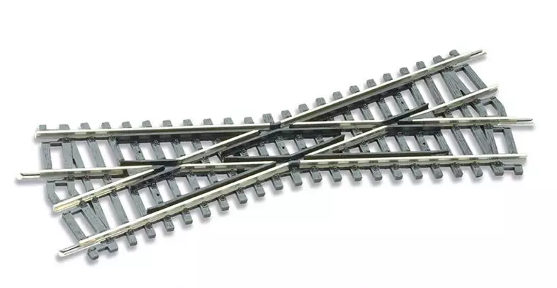 Aiguille croisement insulfrog, éch. 00/H0, voie Setrack - code 100