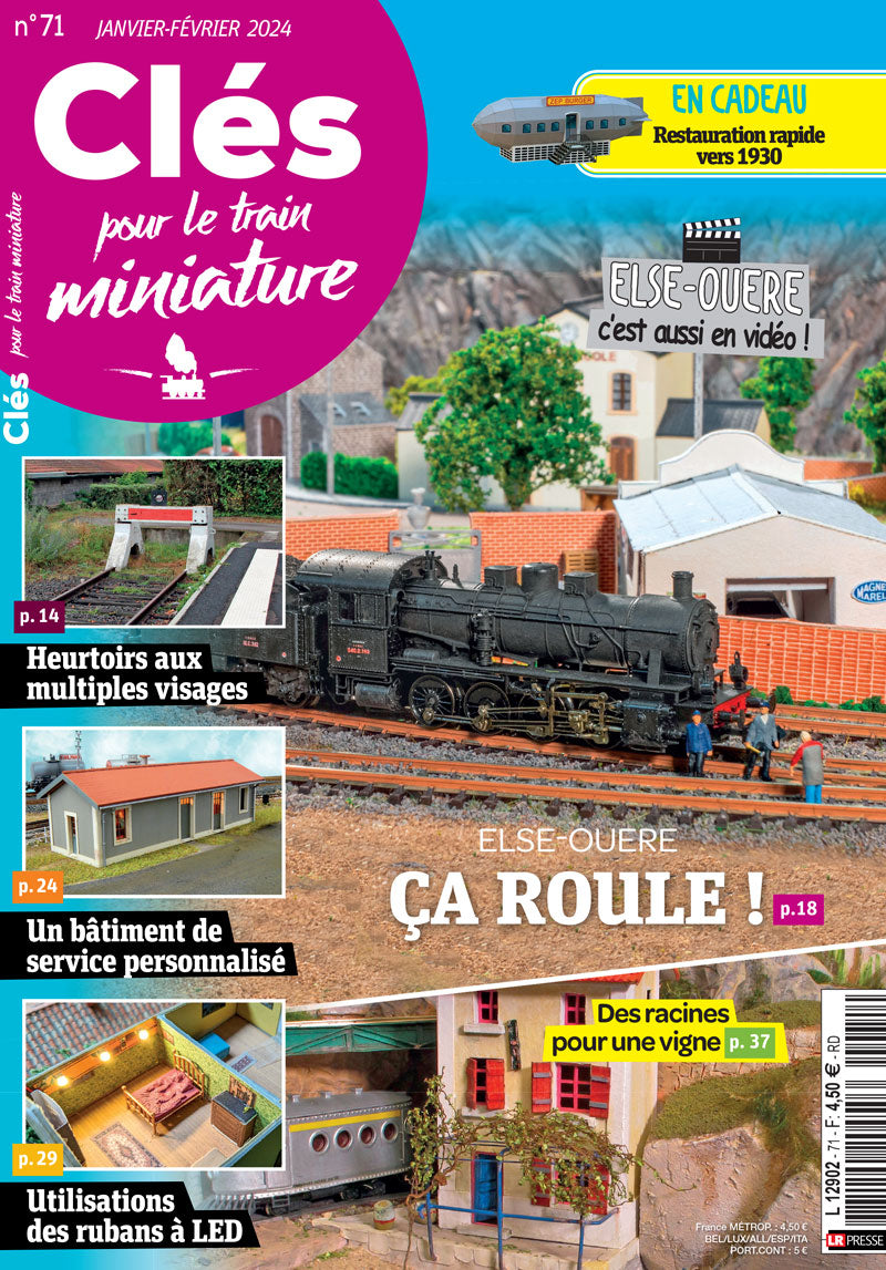 Clés pour le train miniature n° 71
