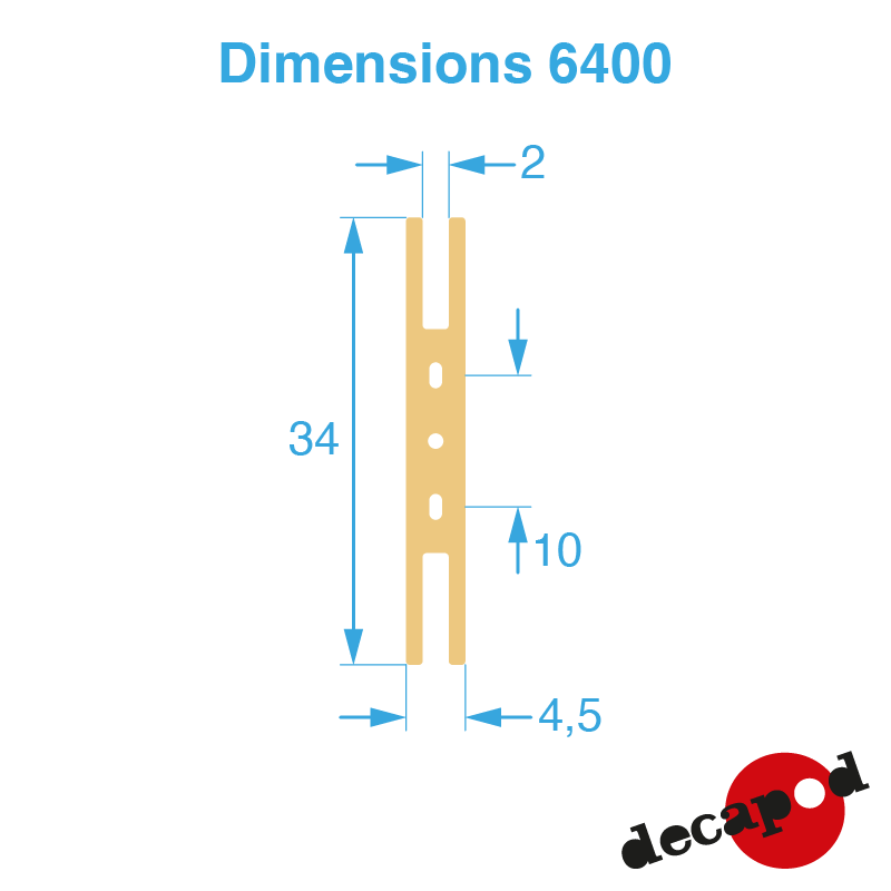 Lamelles pour voitures ROCO et LSM [H0] - 10 pièces