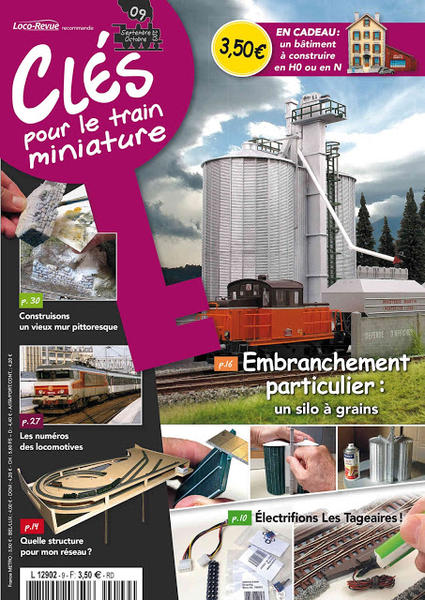 Clés pour le train miniature n° 09