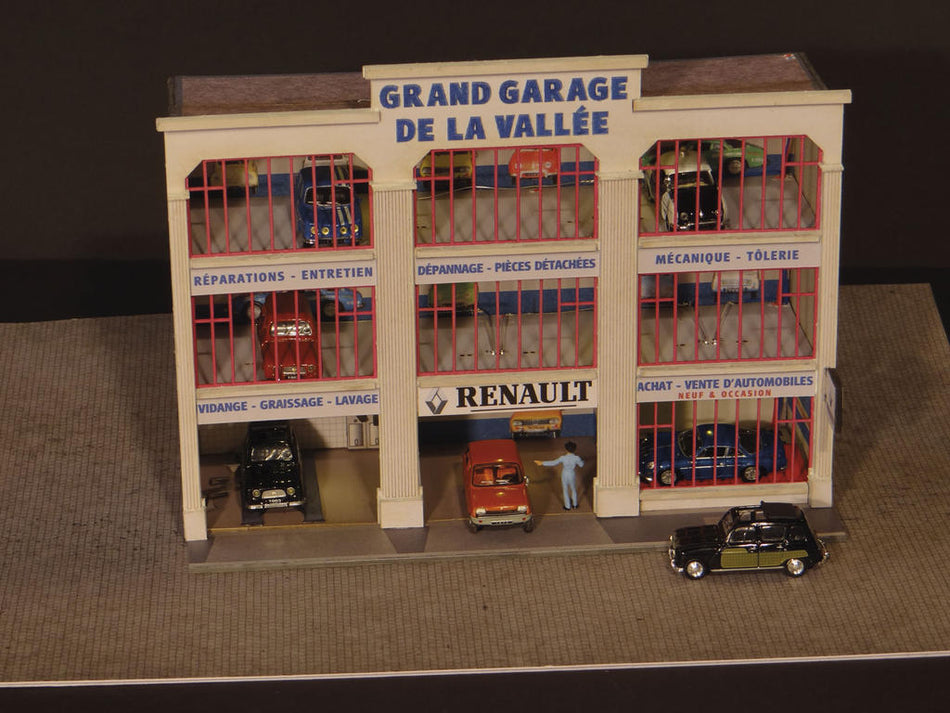 Façade Grand Garage Renault H0