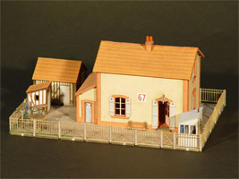 Maison de passage à niveau - Compagnie de l'OUEST