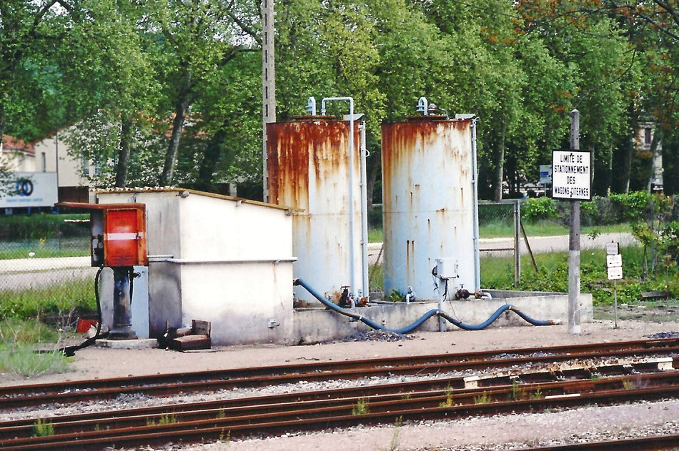 Station-service dépôt autorail