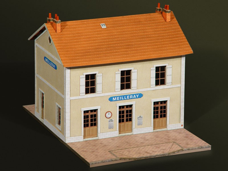 Bâtiment voyageurs EST - 3 portes (Meilleray)