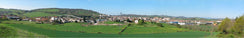 Fond de décor panoramique Vallée hauteur 40 cm