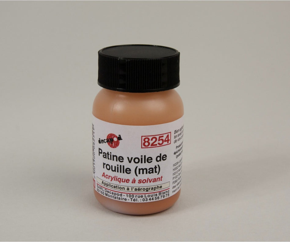 Patine voile de rouille mat