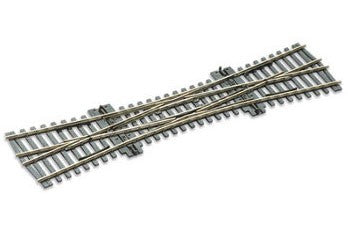 Traversée de jonction double (TJD) electrofrog éch. 00/H0 - code 75