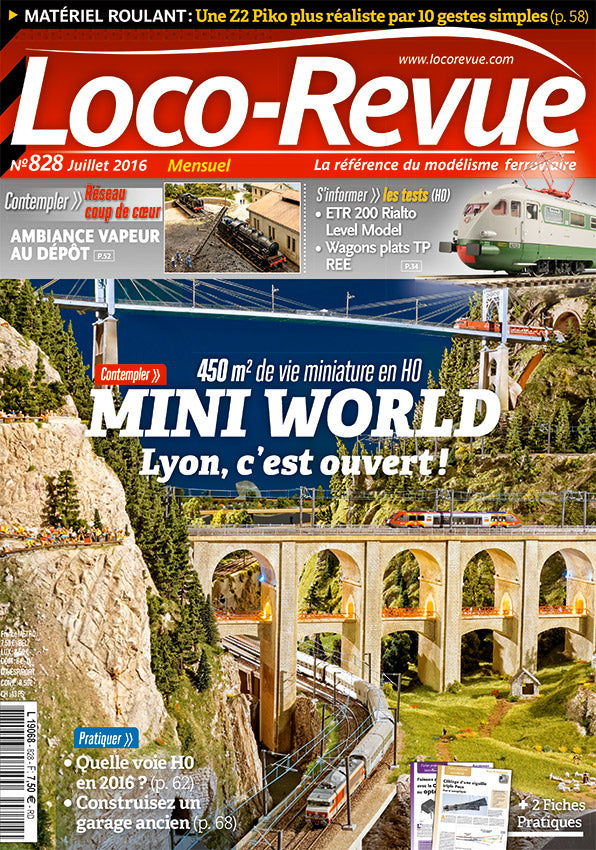 Loco-Revue n°828 juillet 2016