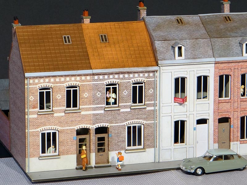 Alignement de 5 Maisons du Nord