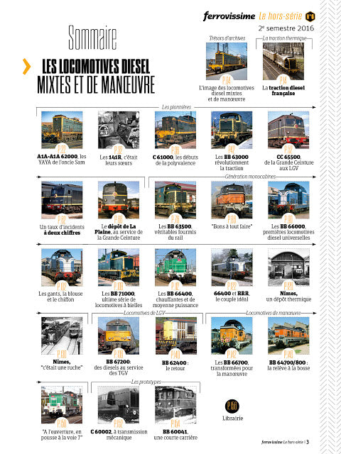 Hors-série Ferrovissime #6 : Les locomotives diesel mixtes et de manœuvre