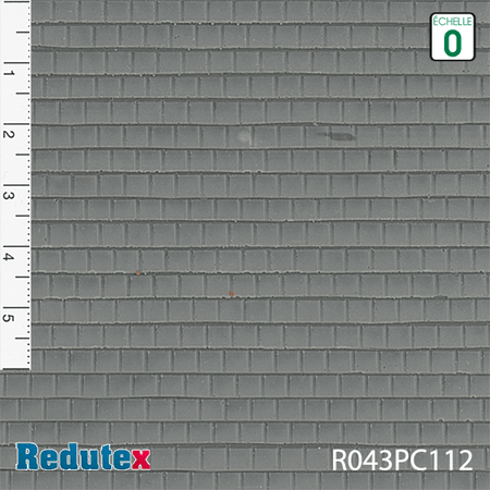 Texture adhésive ardoises gris clair