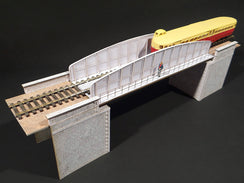 Pont poutres semi parabolique C pierres