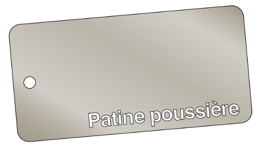 Patine poussière mat