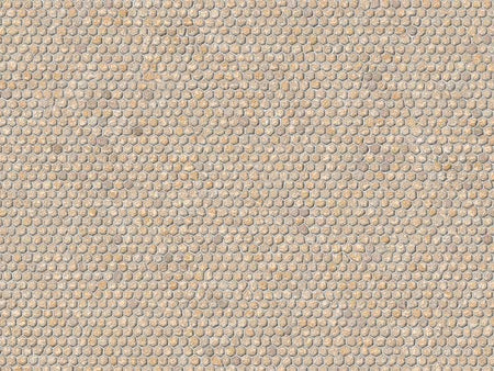 Pierres hexagonales ferrugineuses