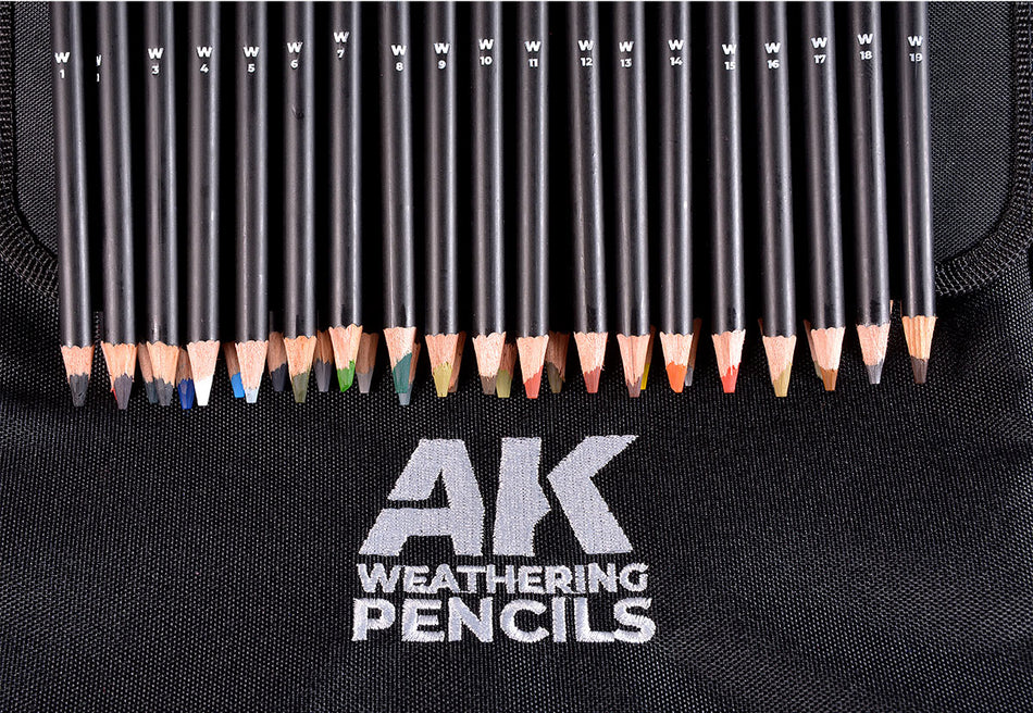Trousse de 37 crayons à effets pour patine