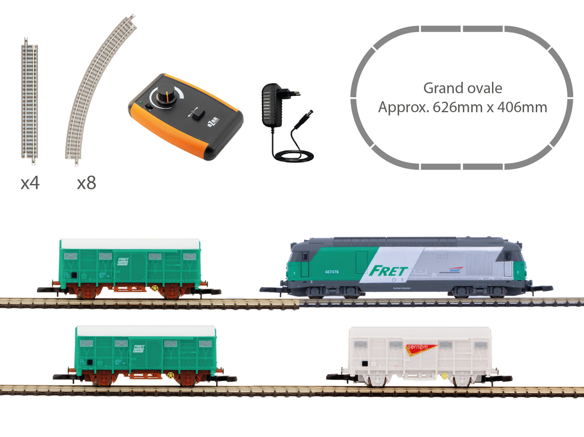 Coffret de départ BB67400, FRET SNCF, ép V-VI (éch. Z)