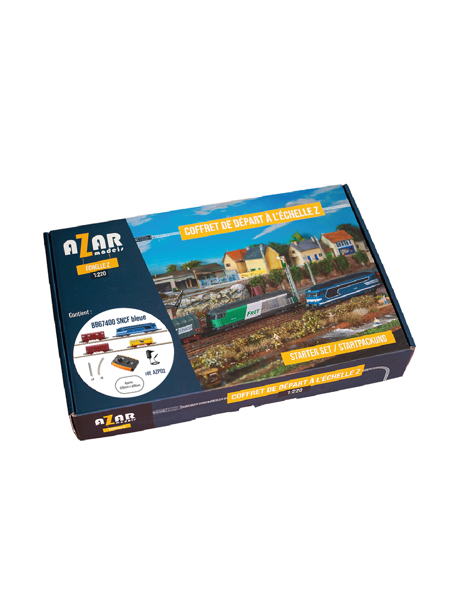 Coffret de départ "BB67400 bleue" (éch. Z)