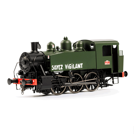Locomotive à vapeur 030 TU 4 (Est - Chaumont), ép. III, SNCF, éch 0