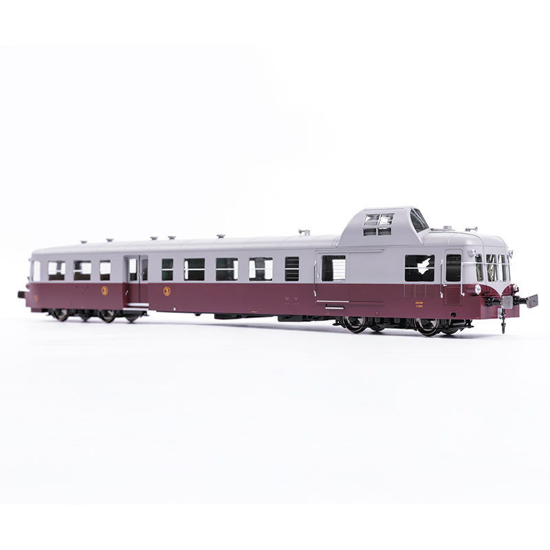 Autorail X 3832 (Dépôt Lyon Vaise), SNCF, ép. III, éch 0 - DCC Sound