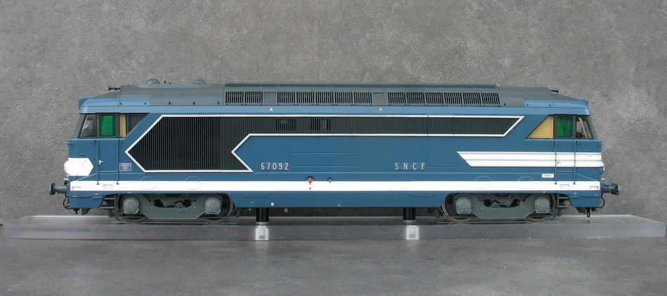 Locomotive Diesel BB 67092 (version d'origine), ép. III-IV, SNCF, éch 0 - DCC Sound