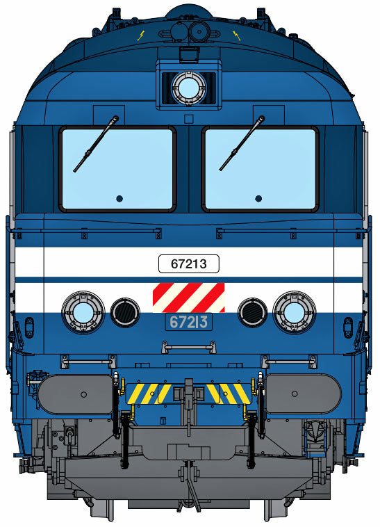 Locomotive Diesel 167213, ép.VI, SNCF, éch 0 - DCC Sound