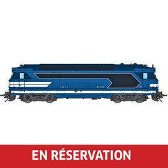 Locomotive Diesel BB 67303 (cabine renforcée), ép. IV-V, SNCF, éch 0 - DCC Sound