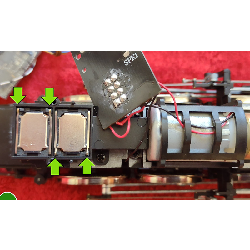 Kit DCC SOUND pour locomotive à vapeur 030 TU
