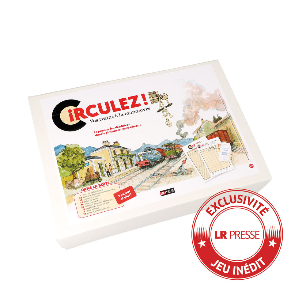 Circulez ! Le premier jeu de plateau dont le plateau est votre réseau !