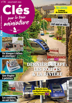 Clés pour le train miniature n° 74
