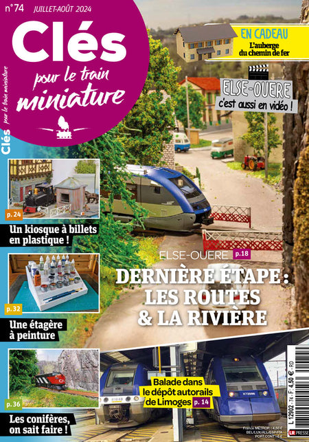 Clés pour le train miniature n° 74