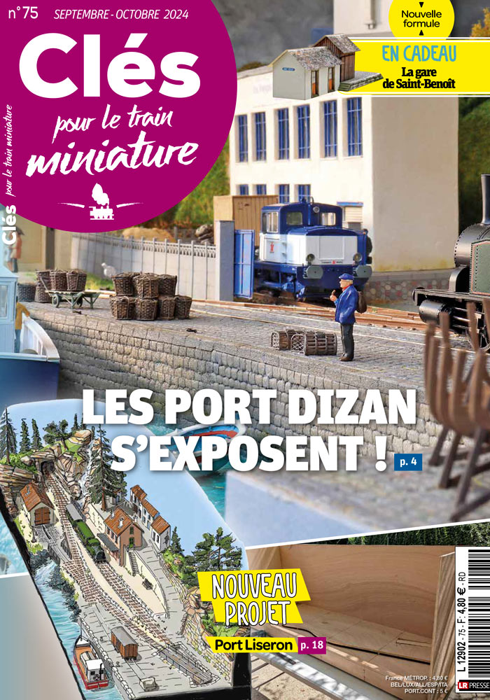 Clés pour le train miniature n° 75