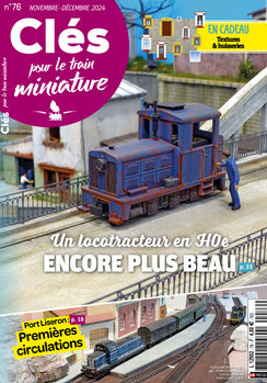 Clés pour le train miniature n° 76