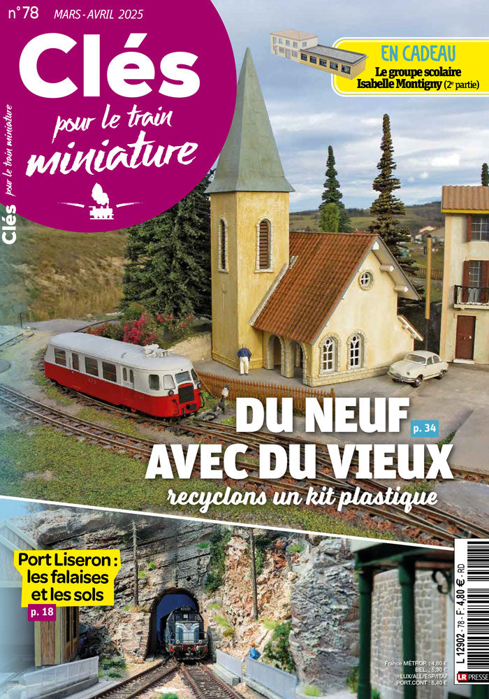 Clés pour le train miniature n° 78