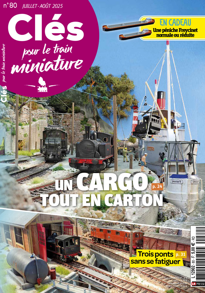 Clés pour le train miniature n° 80