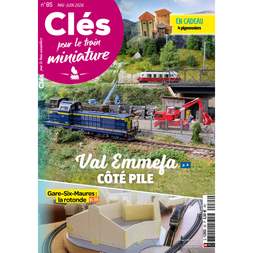 Clés pour le train miniature n° 85