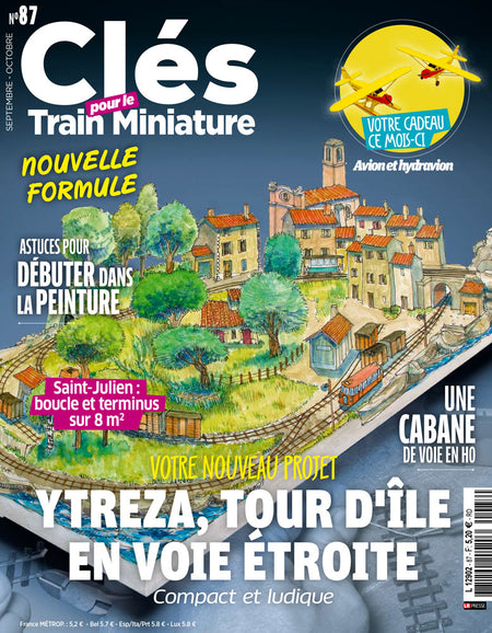Clés pour le train miniature n° 87