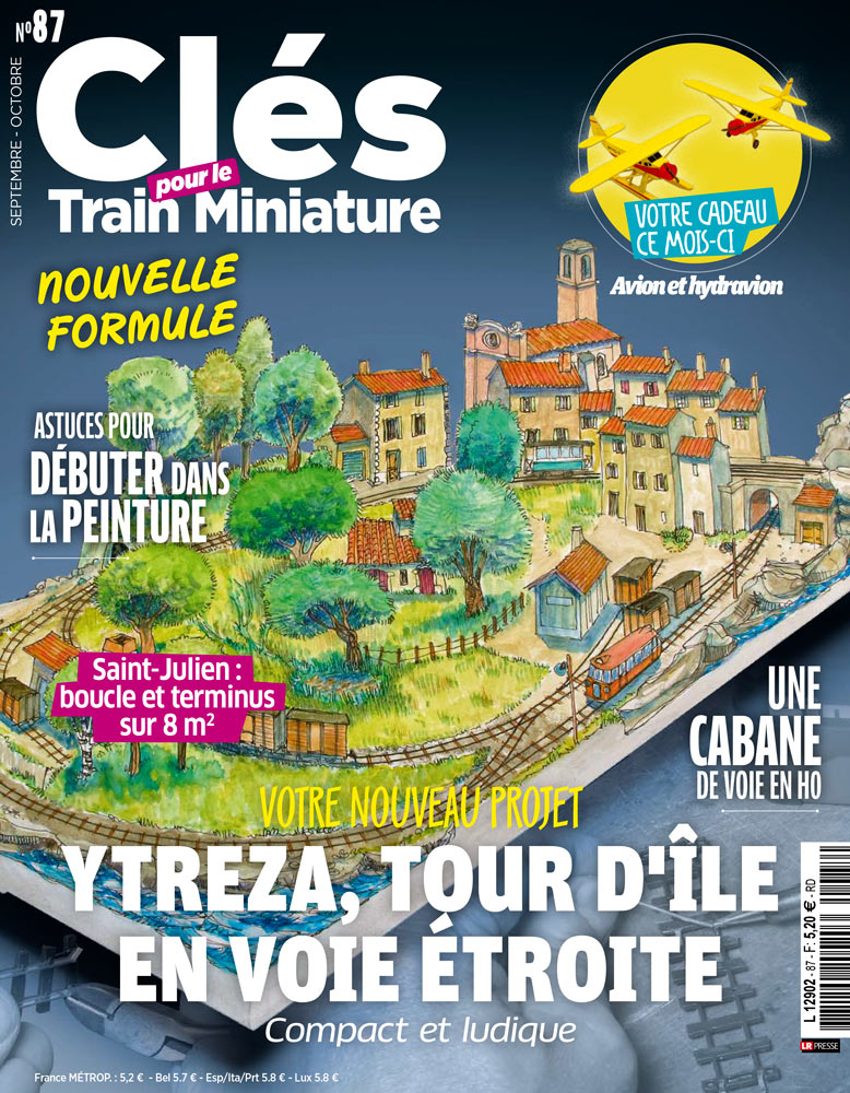 Clés pour le train miniature n° 87