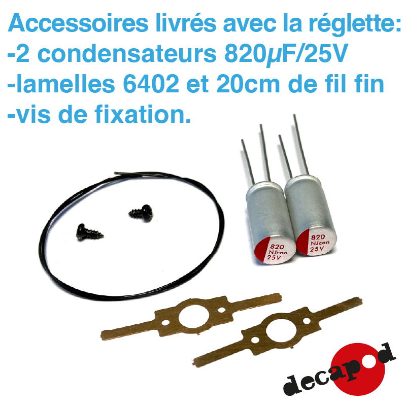 Réglette d'éclairage pour Corail VTU LSM