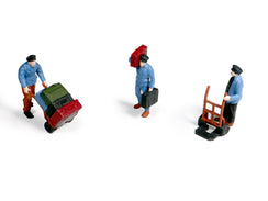 3 porteurs de bagages