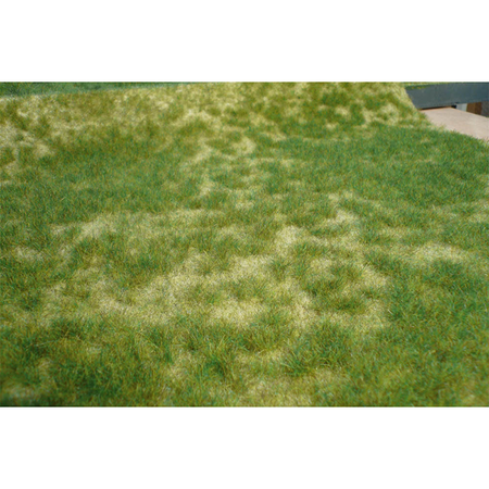 Tapis de végétation herbes sauvages été 45 x 17 cm