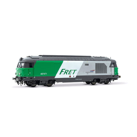 Locomotive diesel BB 467471 sans enjoliveur en livrée Fret, ép. VI, SNCF, avec décodeur sonore
