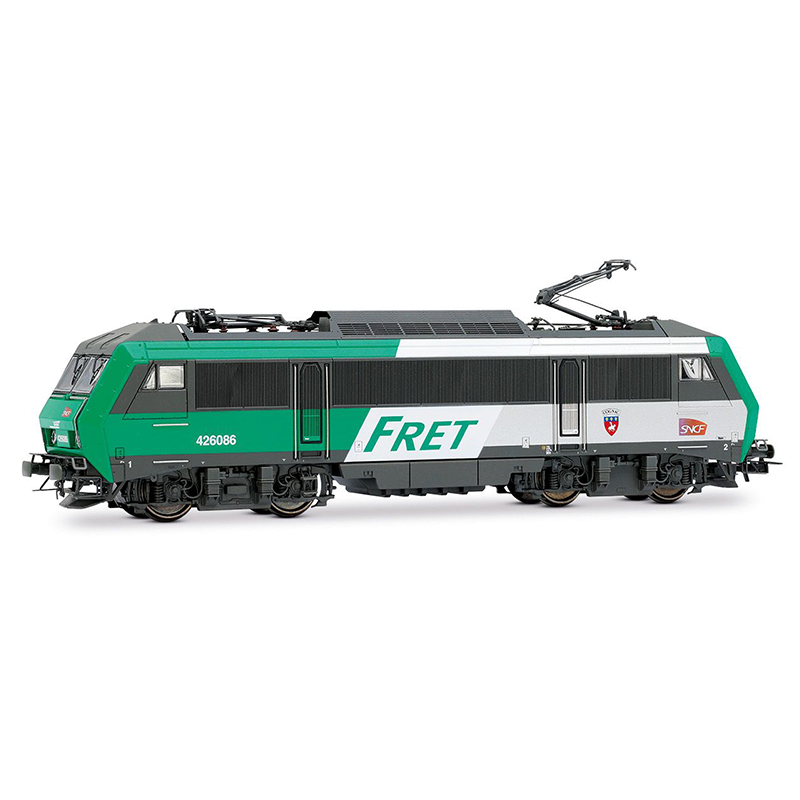 Locomotive électrique bicourant BB 426086, livrée « FRET » avec logo Carmillon, « Cognac », ép. VI, SNCF, avec décodeur sonore