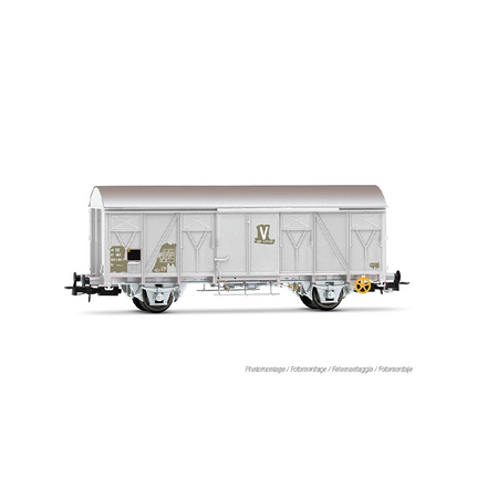 Wagon couvert à 2 essieux type Us (ex G4) "V", ép. IV, SNCF