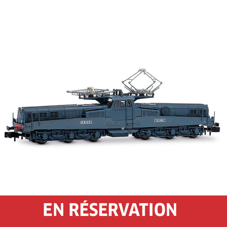 Locomotive électrique CC 14101 en livrée bleue, version d'origine, ép. III, SNCF, éch. N,  avec décodeur sonore multiprotocole