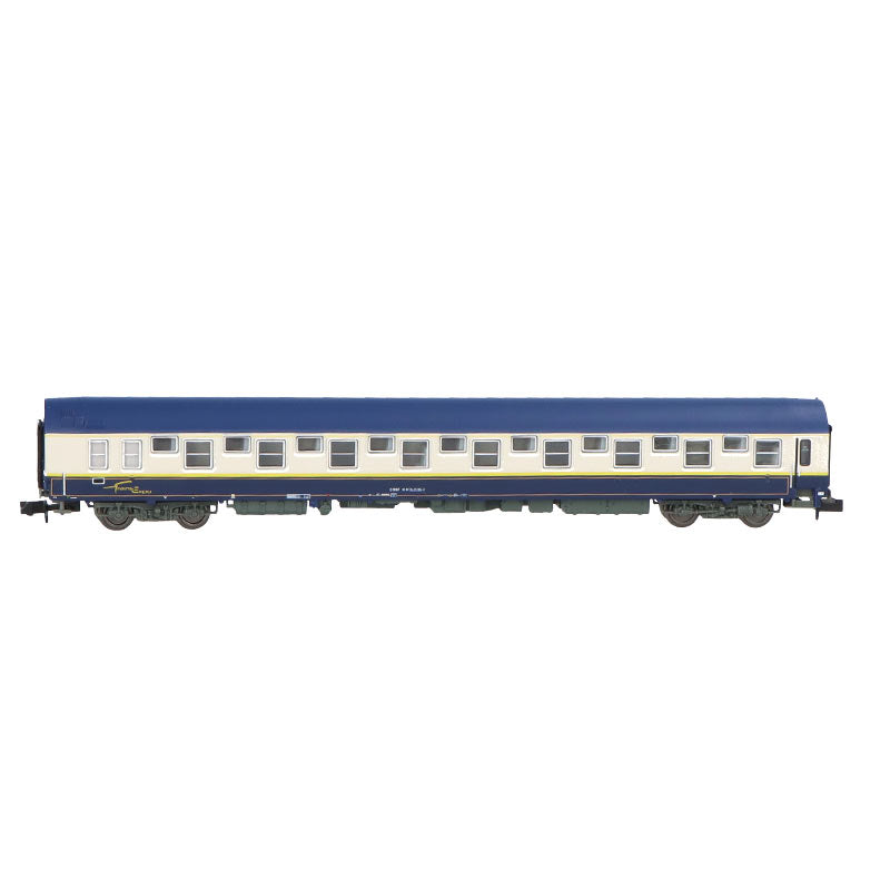 Coffret de 3 voitures « Train Expo », coffret n° 3, 2 x T2 voiture-lits + voiture-bar, ép. VI, SNCF