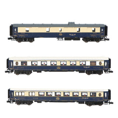 Coffret de 3 voitures « Etoile du Nord », set 1/2 (DD3, VP Flèche d'Or + VPC Étoile du Nord), ép. II, CIWL