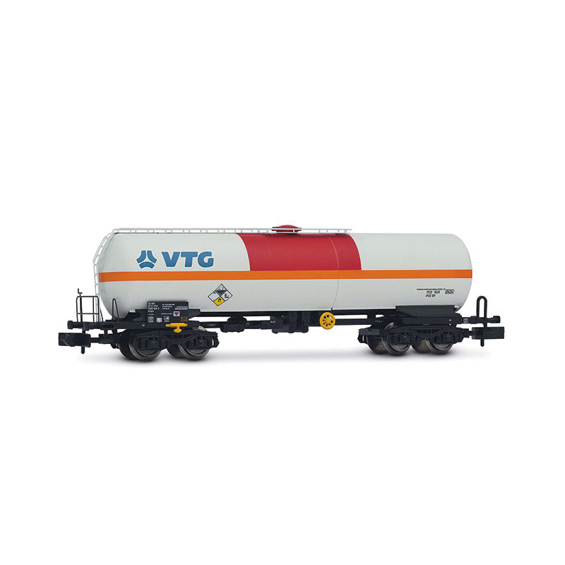 Coffret de 2 wagons-citernes « VTG + Ermewa », livrée beige/orange/rouge, ép. VI, SNCF